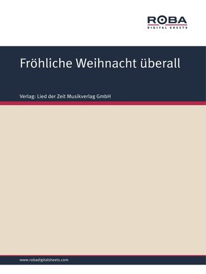cover image of Fröhliche Weihnacht überall